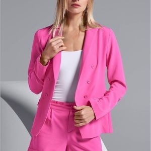 Pink Short Suit Set (never worn)